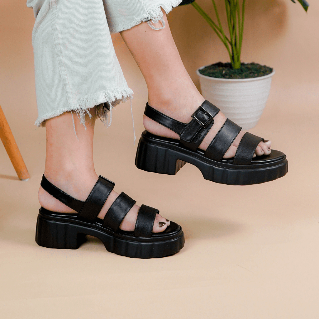 POLLUX BOLD WPOJV 11 - SEPATU SANDAL WANITA | SEPATU SANDAL WANITA KEKINIAN | SANDAL CASUAL | CHUNKY