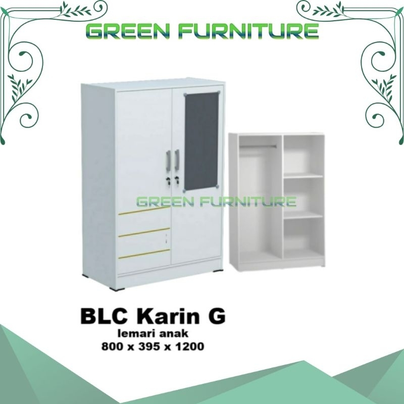 Lemari baju anak/lemari pakaian anak olympic gstar BLC Karin