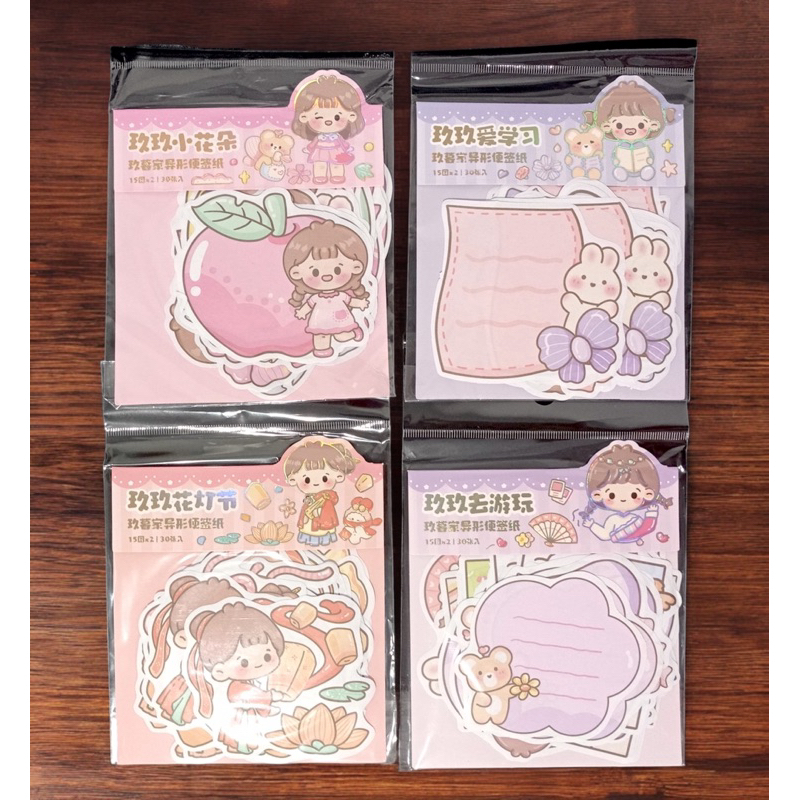 

Memo Girl Notes Mix 30 Lembar Memo Girl Warna Mix Notes Girl Mix Color 30 Sheets