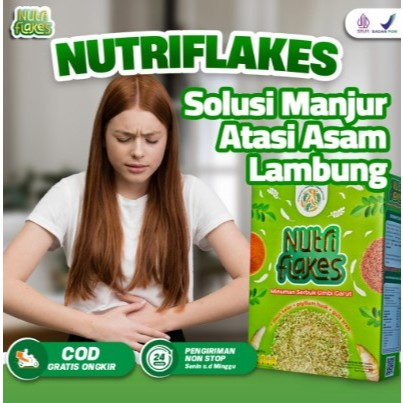 

TERBAIK !!! ⭐⭐⭐⭐⭐ Nutriflakes - Minuman Serbuk Umbi Garut Ampuh Mengatasi Maag Asam Lambung 1 Box