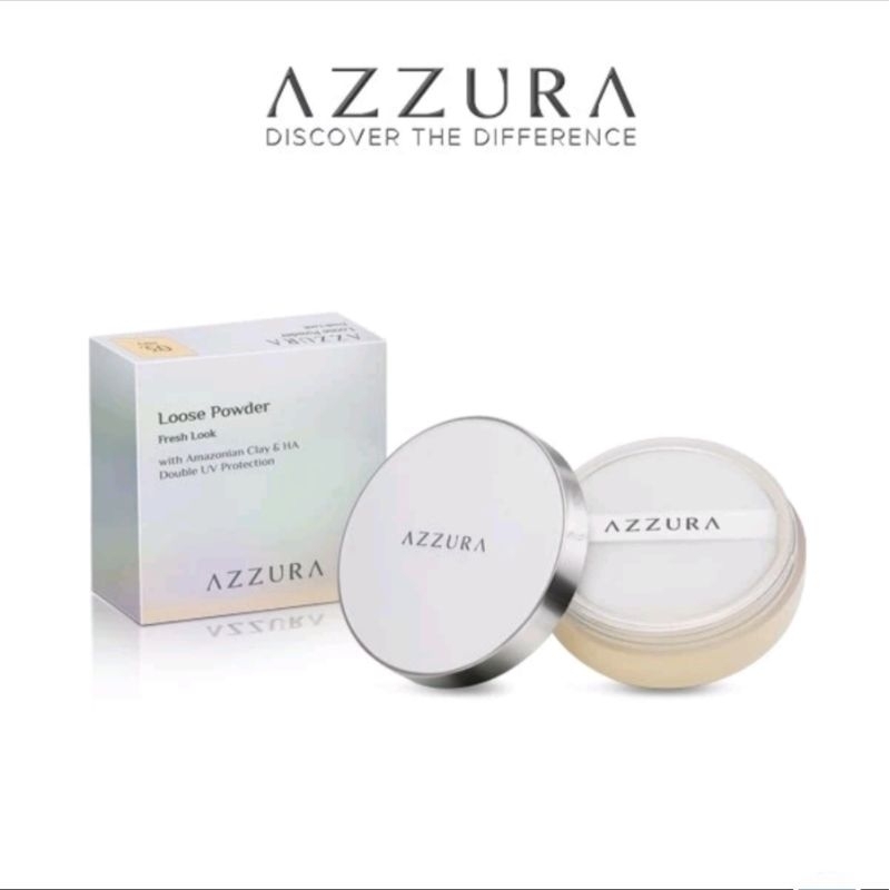 ❣️A3.Kosmetik.Gowa❣️AZZURA Loose Powder Bedak Tabur Matte | Bedak Wajah Azura