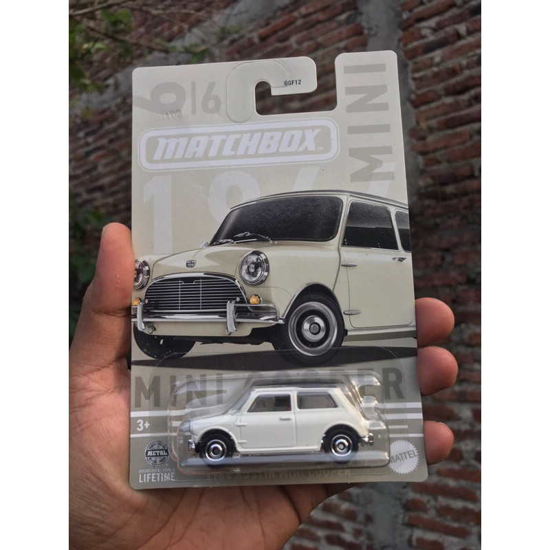 matchbox mini cooper series 1964 austin mini cooper putih