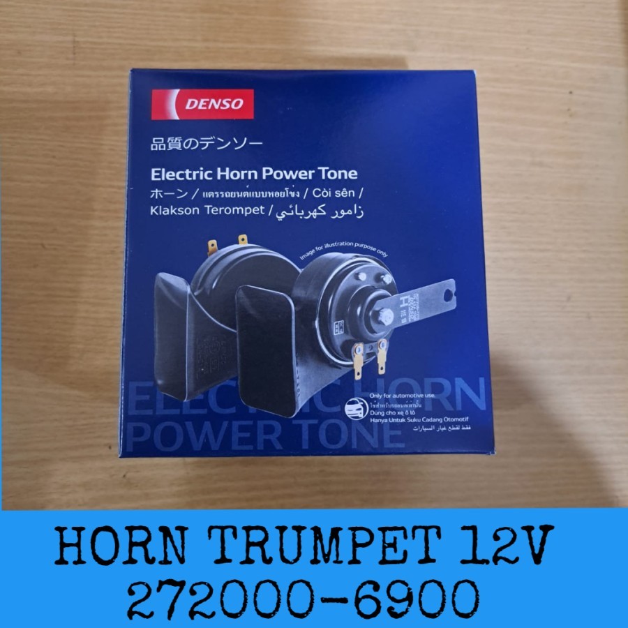 Horn Trumpet 12V W/ACC 272000-6900 Denso Original