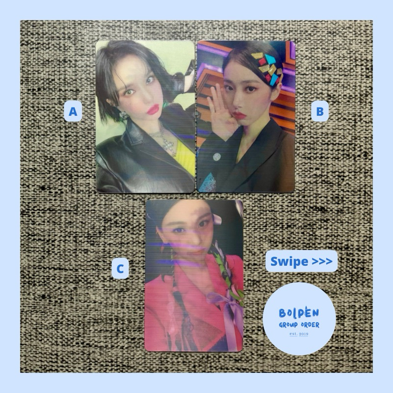 [READY STOCK] Lenticular Photocard VIVIZ 1st Mini Album Beam Of Prism BOP Eunha Sinb Umji