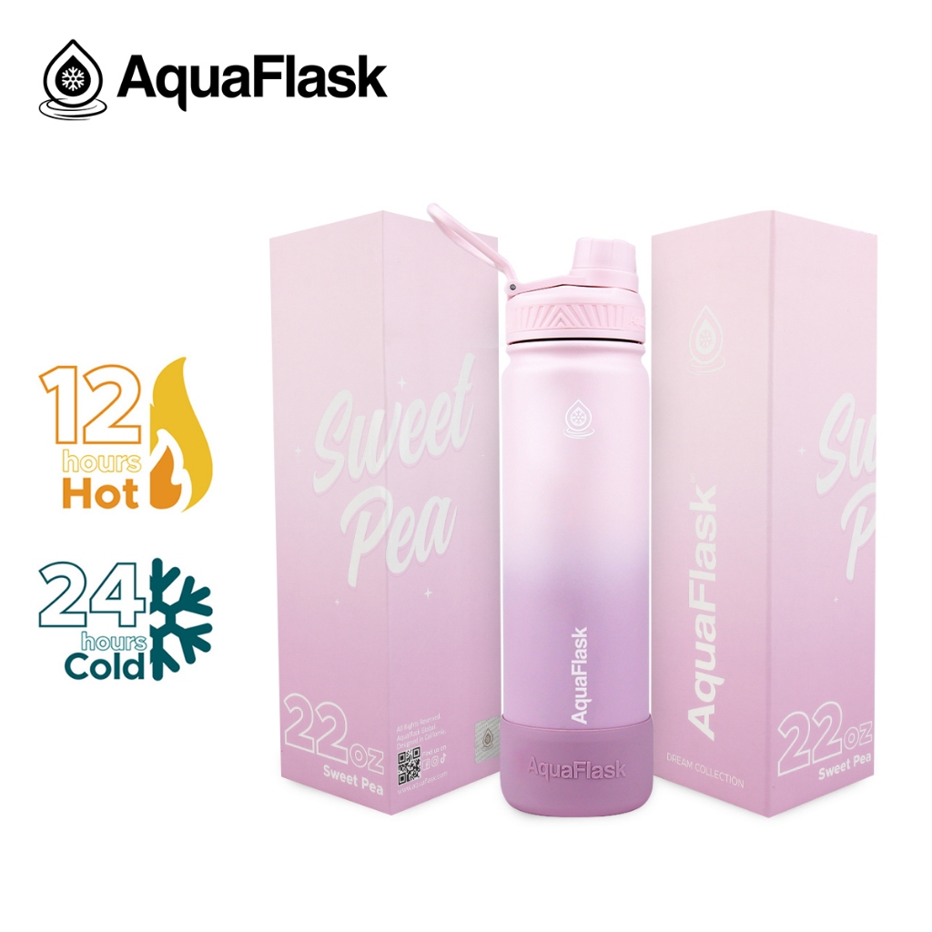 AquaFlask Dream Collection 4.0 Bottles 22oz / 32oz / 40oz - Sweet Pea