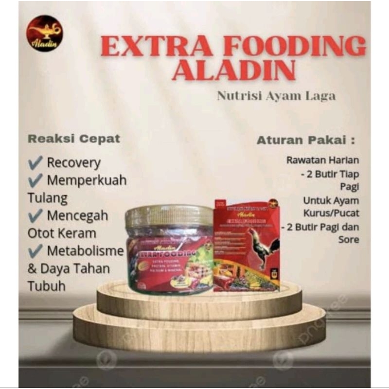 EXTRA FOODING ALADIN 20 BUTIR