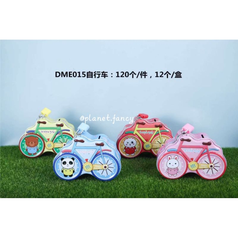 Celengan Sepeda Kecil DME-015 / Celengan Sepeda Kecil Anak Anak