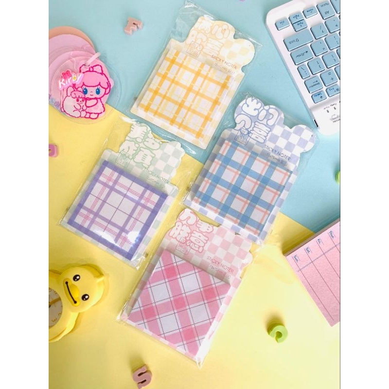 

Sticky Notes Motif Kotak | 75×75