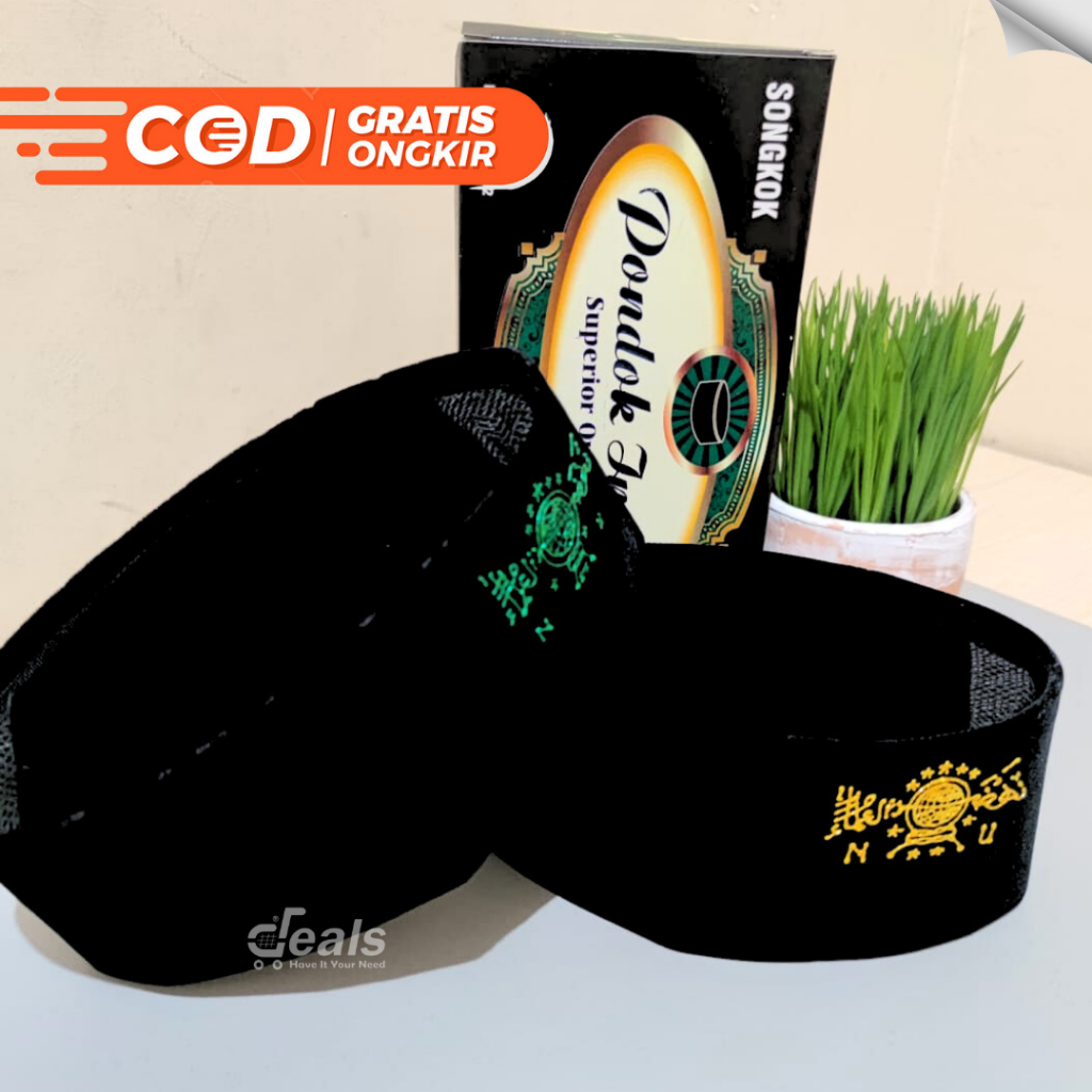 Songkok Pondok Indah Soga Logo NU