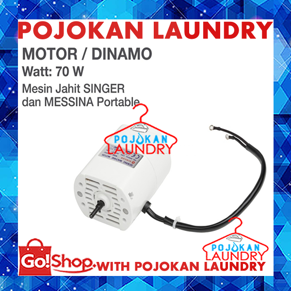 Dinamo Mesin Jahit Portable SINGER dan MESSINA/Dinamo Mesin Jahit Portable 70 Watt