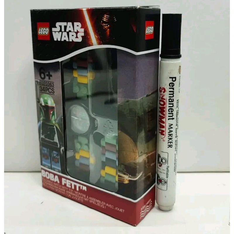 jam tangan karakter Lego bobafett starwars original tanpa minifigure bobafett  CWUwppDSD #friends #l