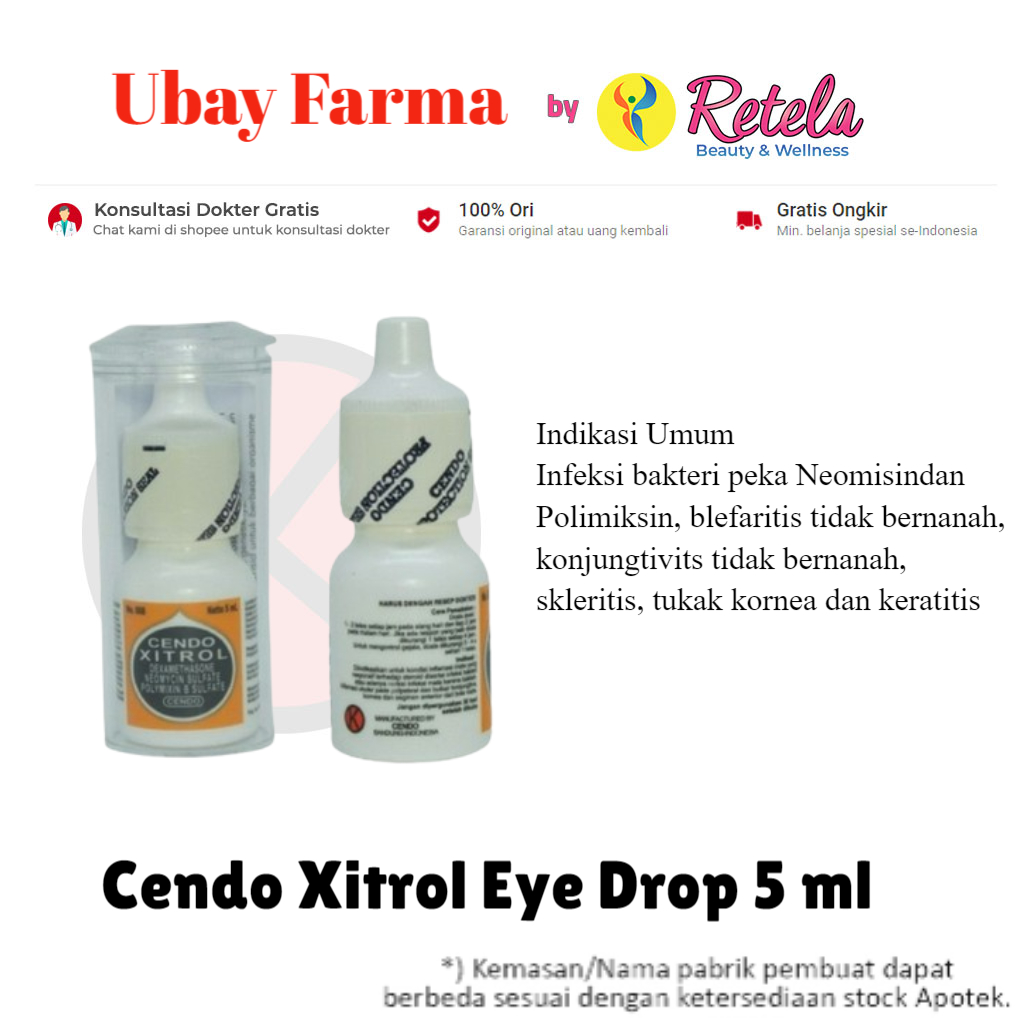 Cendo Xitrol Eye Drop 5 ml