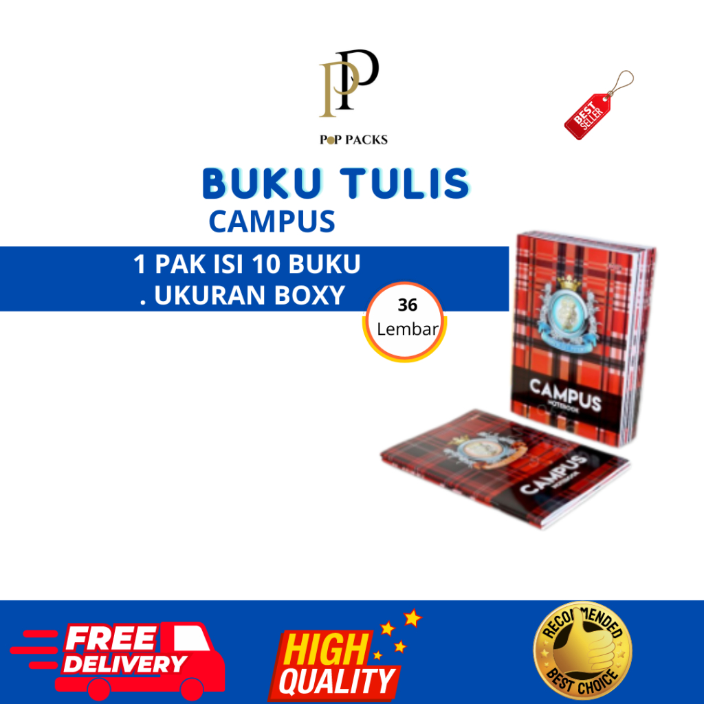 

Buku Tulis Campus BIG BOSS (36/50 Lembar) MURAH BERKUALITAS!!!