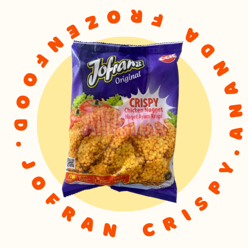 

nugget chicken jofran crispy 500gr