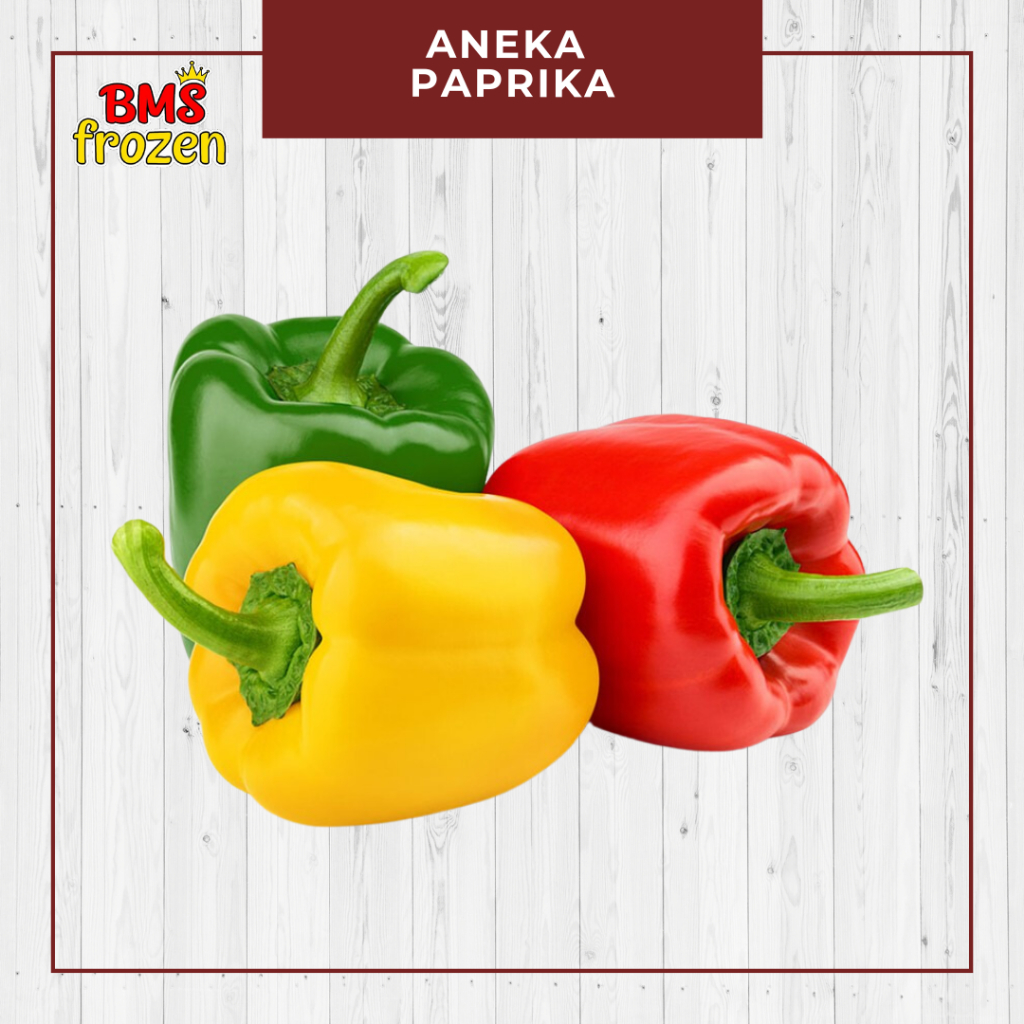 

BMS Frozen Mart | Paprika Merah | Paprika Kuning | Paprika Hijau