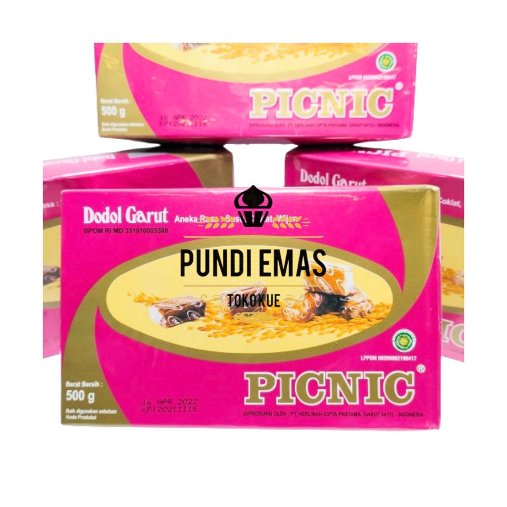 

DODOL GARUT Merk "PICNIC" Berat 500 gram expire selalu jauh