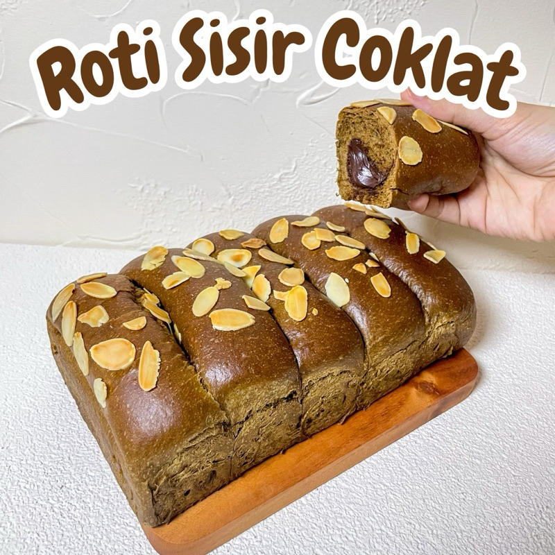 

ROTI SISIR COKLAT ALMOND