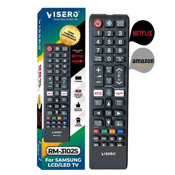 Remote Televisi LCD LED Samsung Rmt TV Multi Samsung