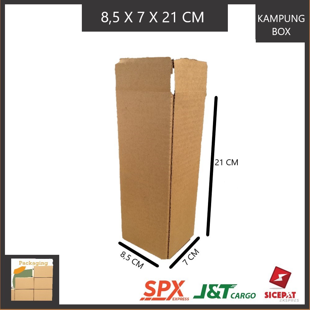 

KARDUS PACKING SINGGLE WALL UKURAN P8,5xL7xT21