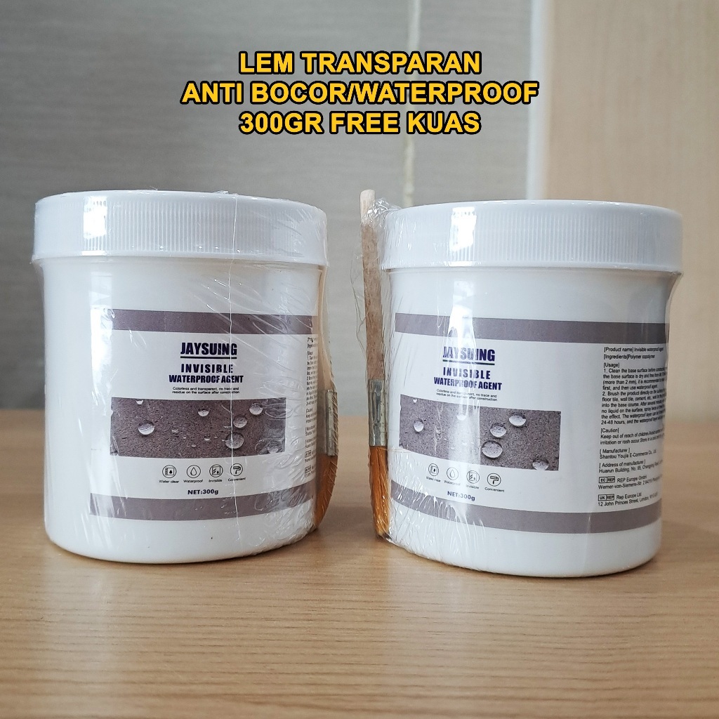 Lem Jaysuing Perekat Transparan Anti Bocor Jaysuing Invisible Waterproof 300gr