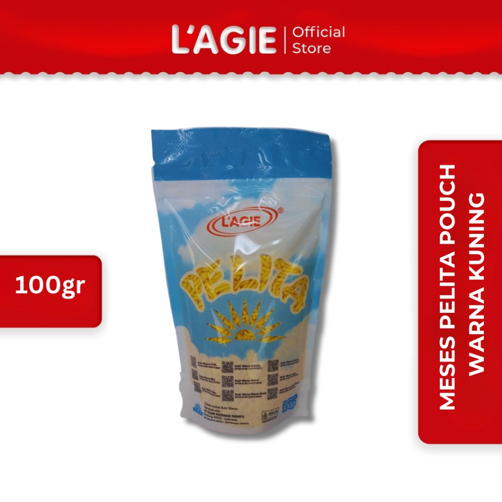 

Lagie Meses Butir Pelita Pouch Warna Kuning 100gr