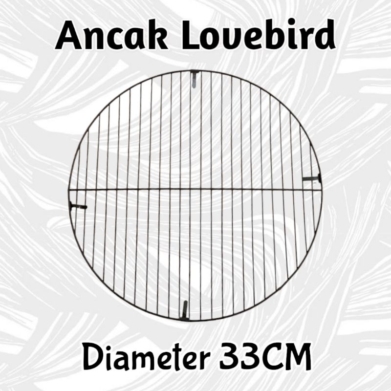 ANCAK SANGKAR BURUNG LOVEBIRD TATAKAN BESI SANGKAR BURUNG LOVEBIRD