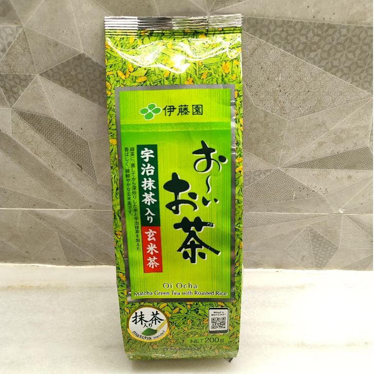 ITOEN Oi Ocha Matcha Green Tea with Roasted Rice - Genmaicha