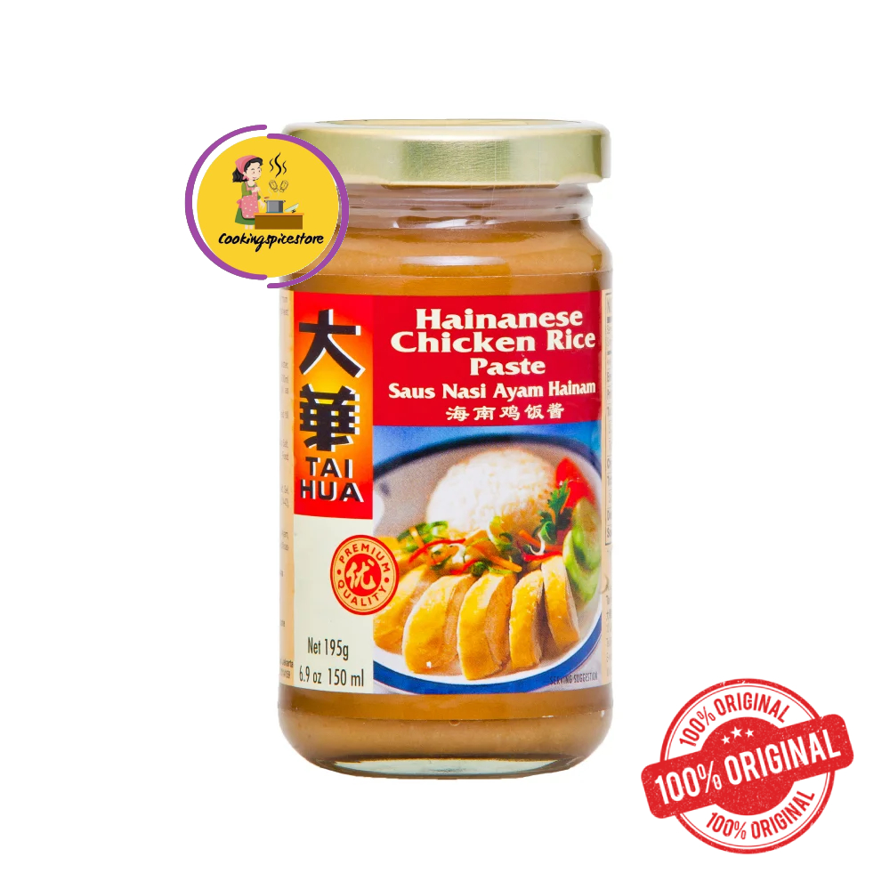 

Tai Hua Hainanese Chicken Rice Paste 190g - Bumbu Sauce Hainam Chicken