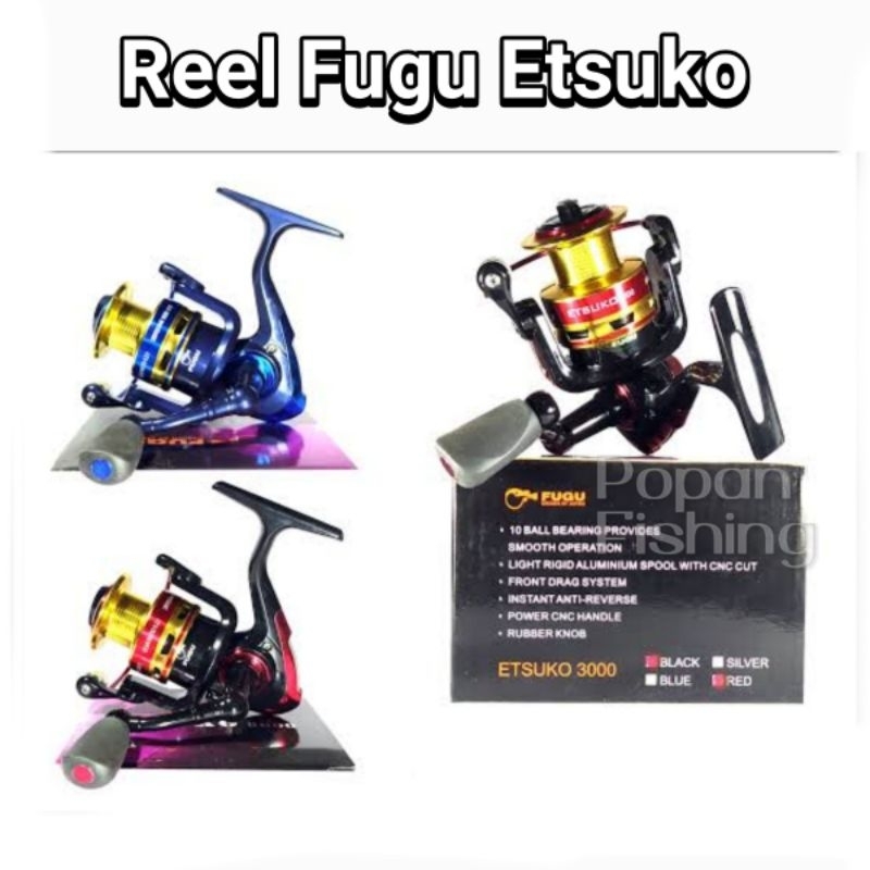 Reel FUGU Etsuko 10 Ball Bearing