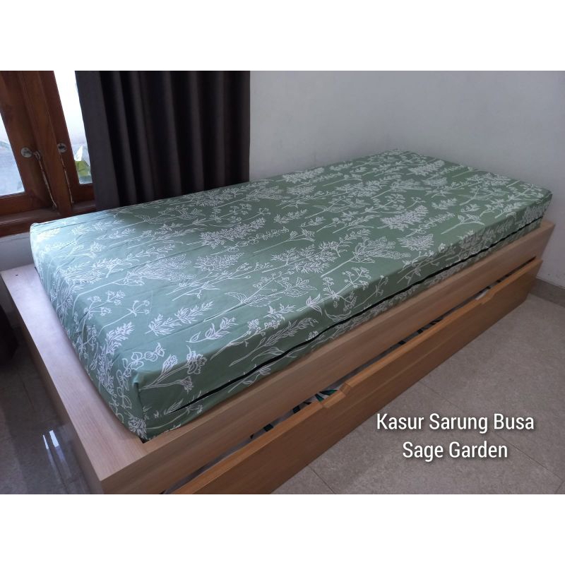 Sarung Kasur Resleting Ukuran 160×200 | Size Queen | TANPA Sarban Sargul