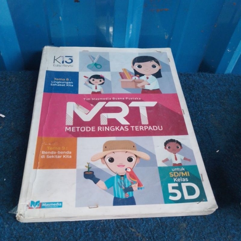 BUKU MRT / METODE RINGKAS TERPADU 5D KELAS 5 SD K13 EDISI REVISI