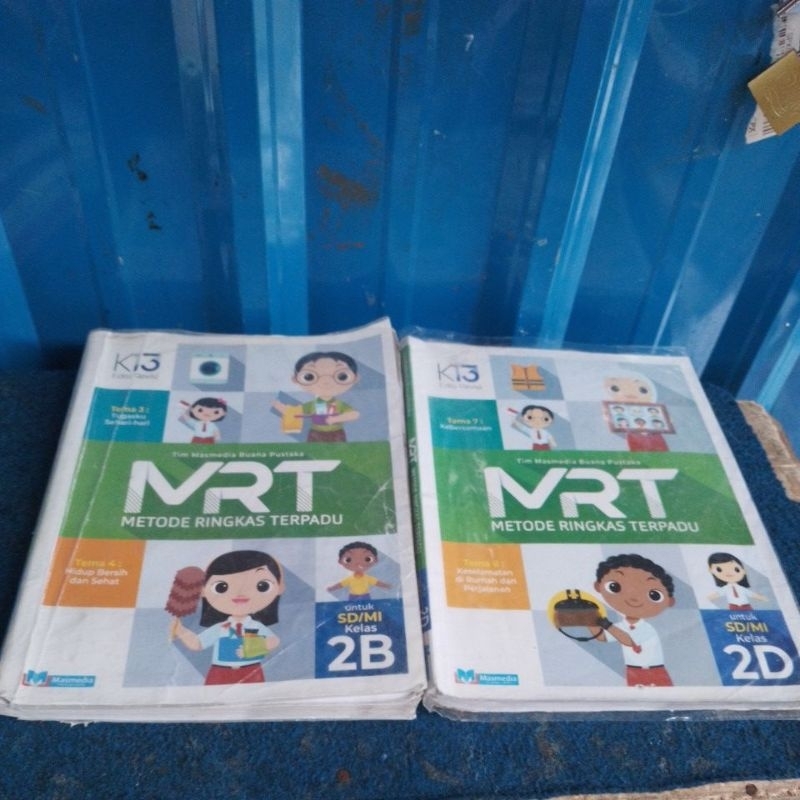 BUKU MRT / METODE RINGKAS TERPADU 2B 2D KELAS 2 SD K13 EDISI REVISI