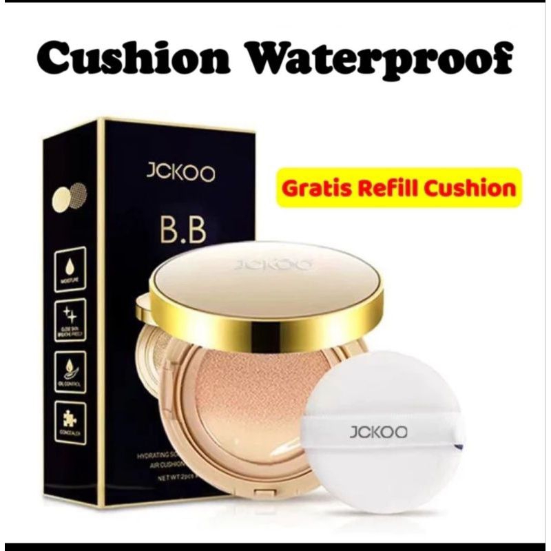 Bedak Cushion + Refil Jckoo Cushion Flawless And Hydrating