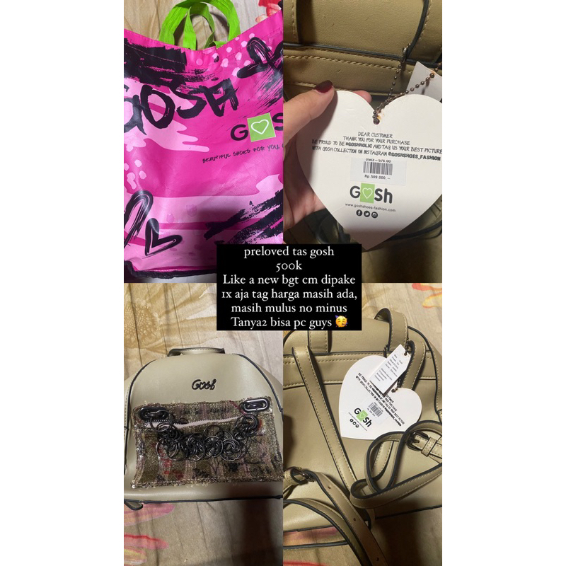 PRELOVED TAS GOSH