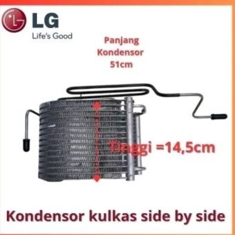 kondensor kulkas LG side by side original