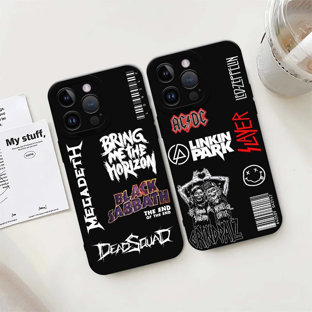[BC01] Softcase Vivo Y71 Vivo Y81 Vivo Y83 Vivo Y91 Y93 Y95 Vivo Y91C Vivo Y1s - Motif Metal Aesthet