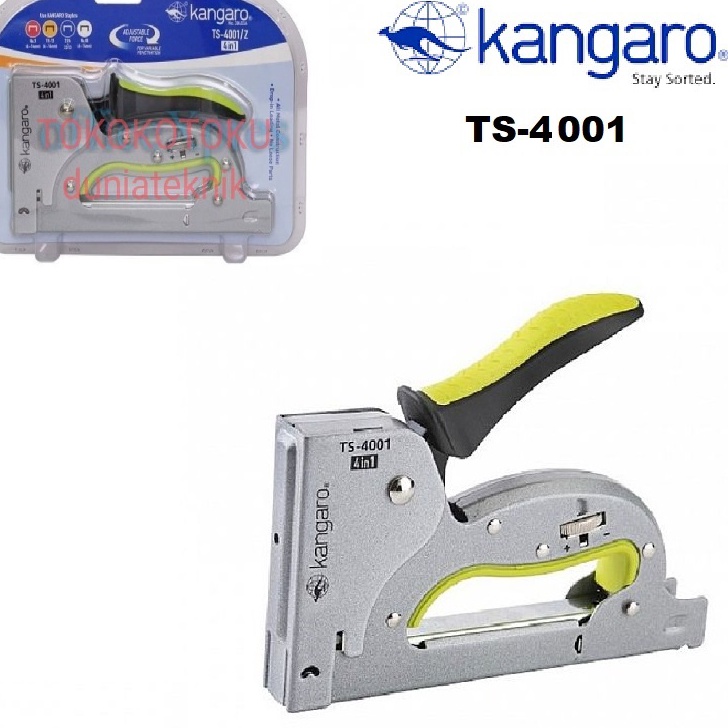 

Tacker Alat Staples Tembak 4in1 Stapler Kangaro TS41 TS41