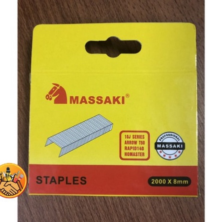 

SENSASIONAL HIGH QUALITY isi staples 8mm MASSAKI ORIGINAL