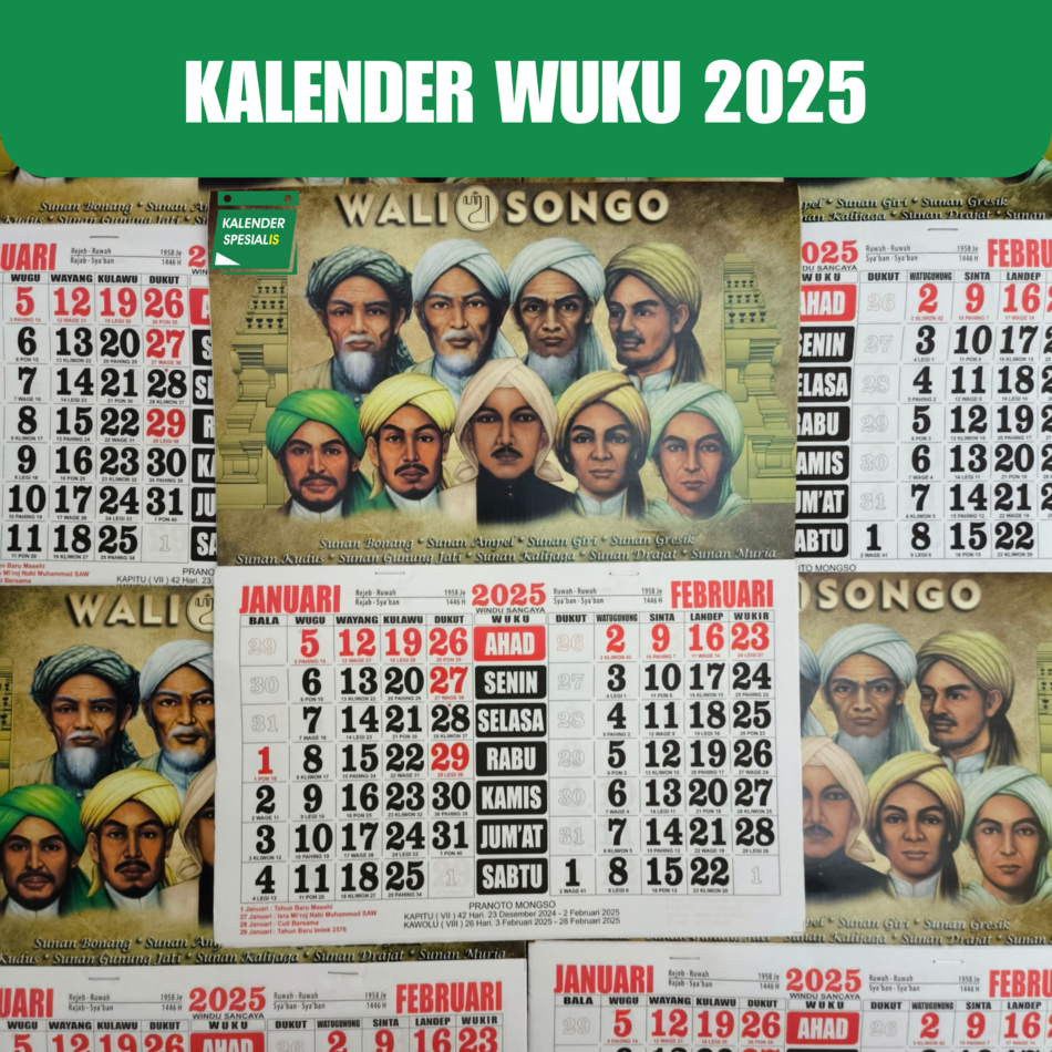 

GROSIR KALENDER WUKU 2025 - KALENDER JAWA LANGSUNG PRODUSEN