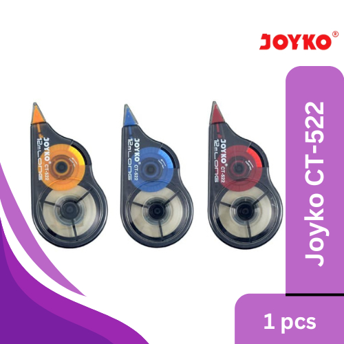 

Pita Koreksi Joyko - 1pcs (CT-522 Correction Tape)