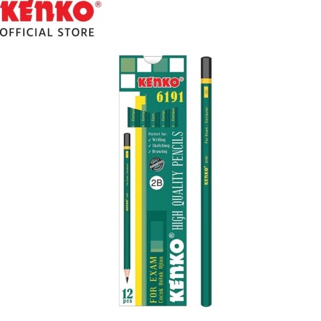 

LIMITLESS BOS Pensil Kayu 2BPencil WoodExamUlanganUjian SekolahMelukis