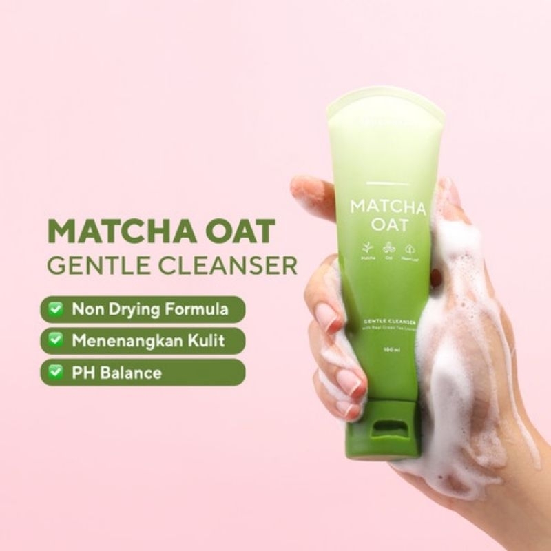 True To Skin Matcha Oat Gentle Cleanser