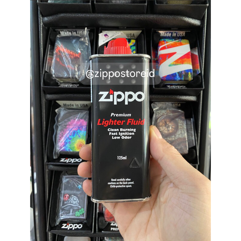 MINYAK ZIPPO ORIGINAL 100% MADE IN USA | PREMIUM LIGHTER FLUID 125ML - 133ML