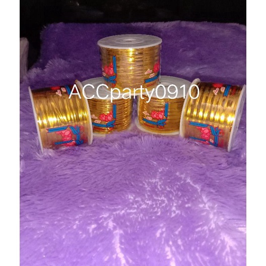 

TOP Pita Kawat Roll Pita Kawat Bingkisan Pita Kawat Souvenir 1 Yard