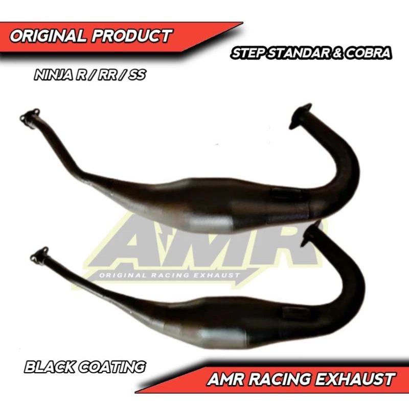 PERUT CHAMBER KNALPOT NINJA R SS RR STANDAR COBRA BLACK SERIES ORIGINAL MACHINE BUKAN CMS