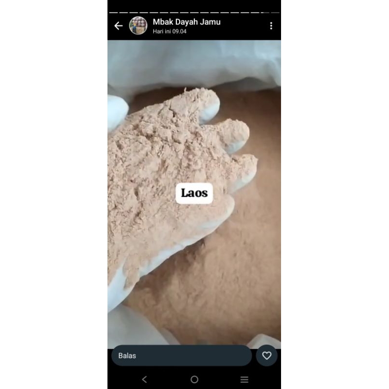 

Bubuk Laos / Powder Laos Murni
