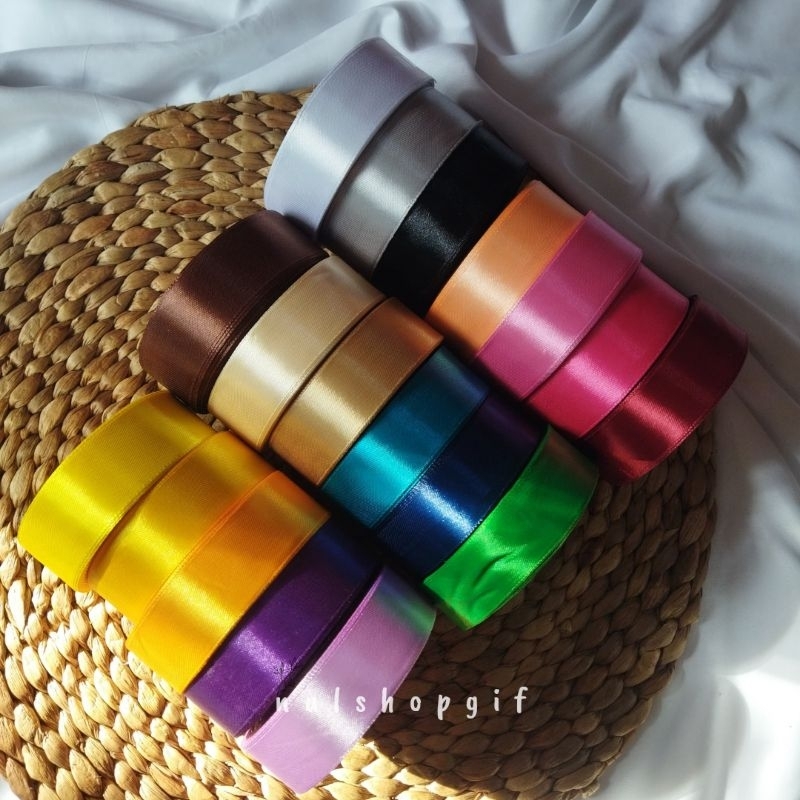 

Pita Satin 1 Inch 2.5CM Roll 20yard