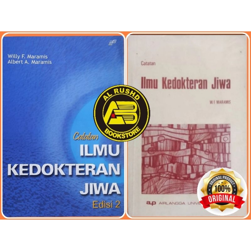 Buku (ORI 100%) Catatan Ilmu Kedokteran Jiwa ~ W F Maramis