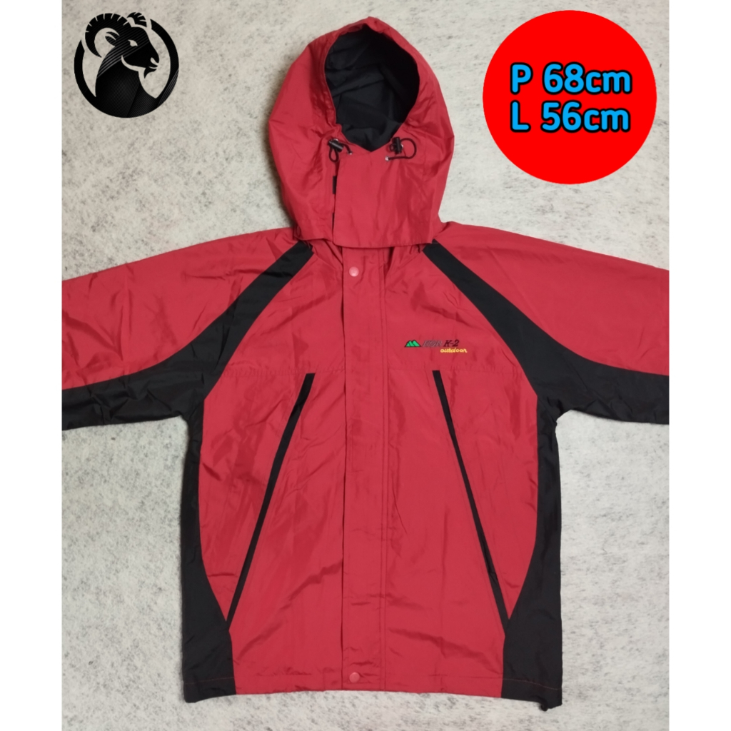 Jaket outdoor K2 packable jaket gunung