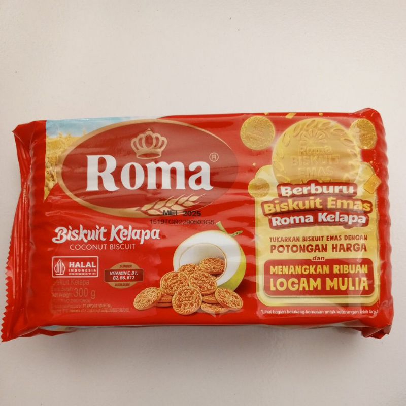

Roma Biskuit Kelapa 300gr